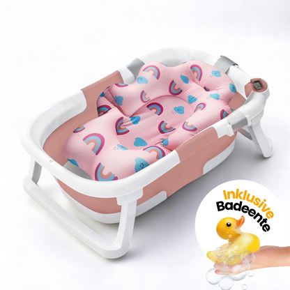 Babybadewanne mit Thermometer
