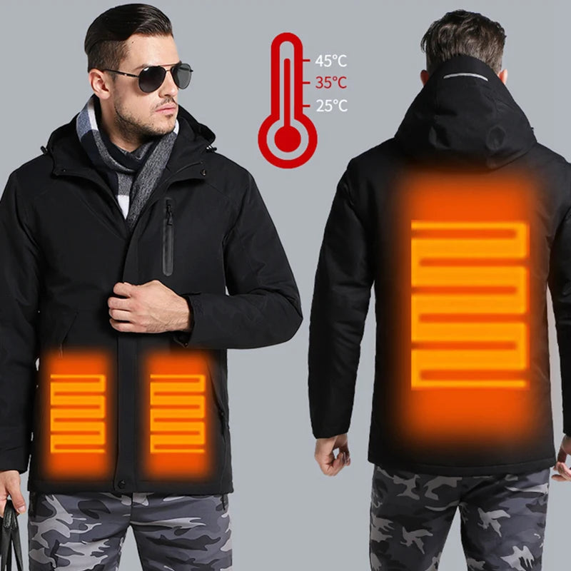 Heizbare Winterjacke