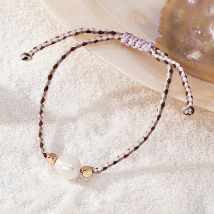 Perlenketten-Charm-Armband