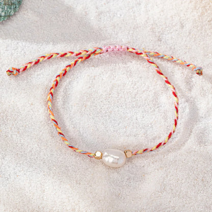 Perlenketten-Charm-Armband