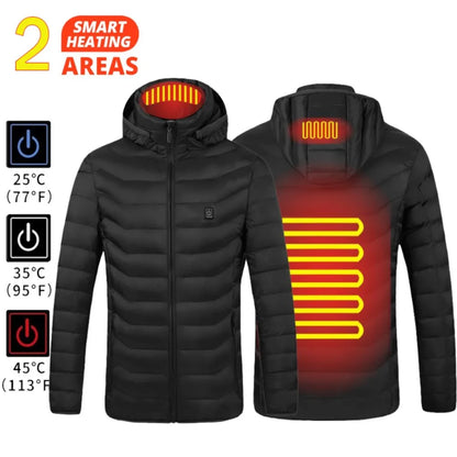  beheizbare Winterjacke für Damen und Herren